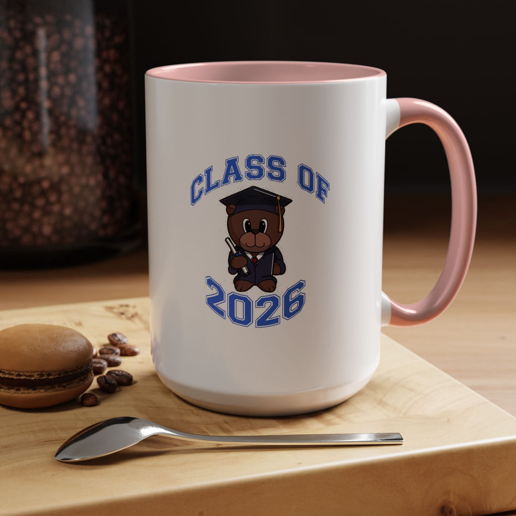 Graduation 2026 Accent Coffee Mug — Class of 2026 Grad Gift - 314 Originals