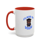 Graduation 2026 Accent Coffee Mug — Class of 2026 Grad Gift - 314 Originals