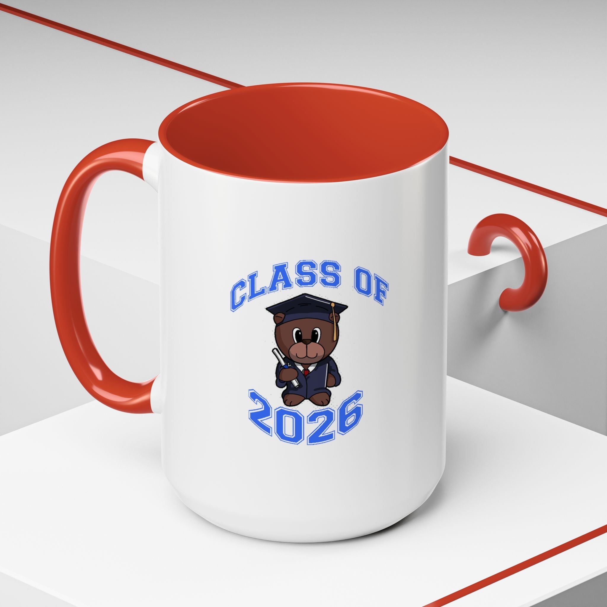 Graduation 2026 Accent Coffee Mug — Class of 2026 Grad Gift - 314 Originals
