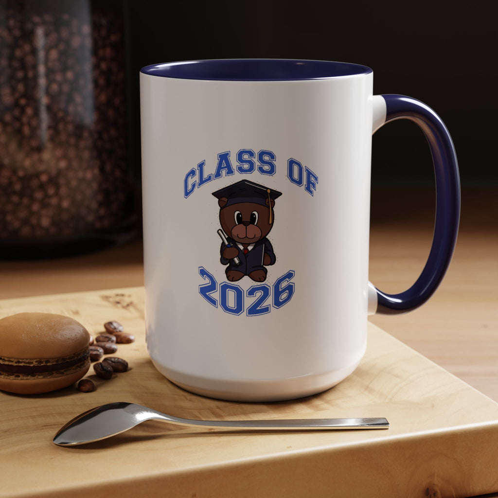 Graduation 2026 Accent Coffee Mug — Class of 2026 Grad Gift - 314 Originals