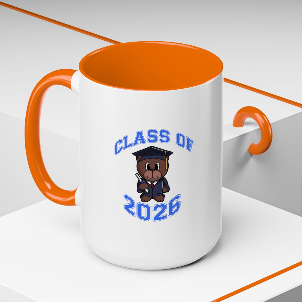 Graduation 2026 Accent Coffee Mug — Class of 2026 Grad Gift - 314 Originals