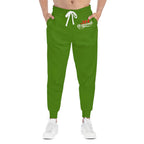 Green 314 Originals Athletic Joggers – Retro Script Logo Sweatpants - 314 Originals