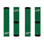 Green Sublimation Socks with '314 Originals' Script — Athletic Crew Socks - 314 Originals
