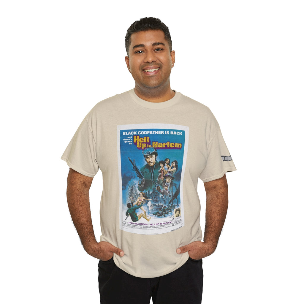 'Hell Up in Harlem' Retro Blaxploitation Graphic Tee - 314 Originals