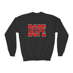 I Am So DOPE Crewneck Sweatshirt — Retro Varsity Graphic - 314 Originals