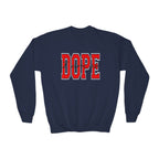 I Am So DOPE Crewneck Sweatshirt — Retro Varsity Graphic - 314 Originals