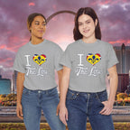I Heart The Lou T-Shirt — St. Louis Pride Heart with Fleur-de-Lis - 314 Originals