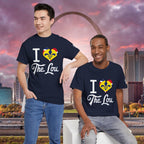 I Heart The Lou T-Shirt — St. Louis Pride Heart with Fleur-de-Lis - 314 Originals