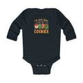 "I'm Just Here for the Cookies" Christmas Cookie Cute Infant Long Sleeve Onesie - 314 Originals