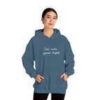 I'm Not Your Type Hoodie - Cute Script Graphic Pullover - 314 Originals