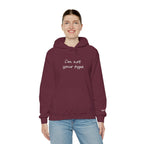 I'm Not Your Type Hoodie - Cute Script Graphic Pullover - 314 Originals