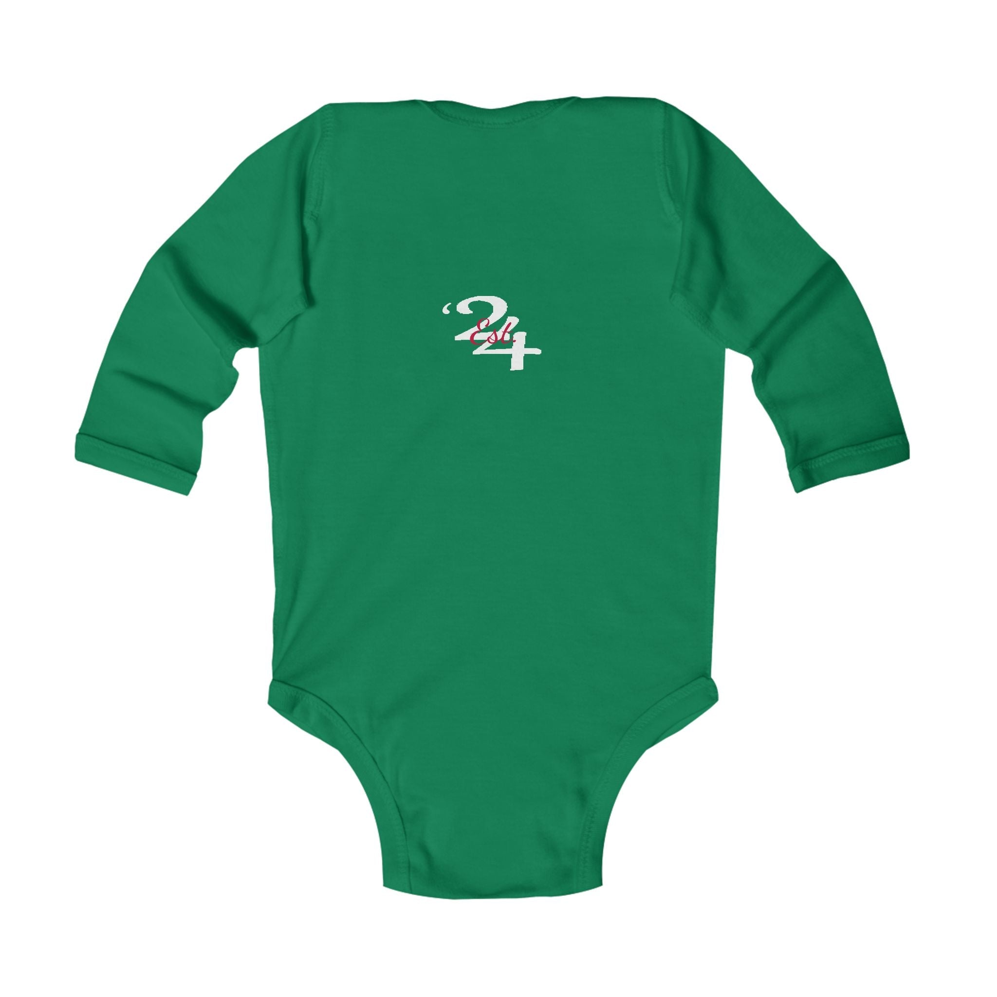 Infant Bodysuit — '314 Originals' Long Sleeve Baby Onesie (Grey) - 314 Originals