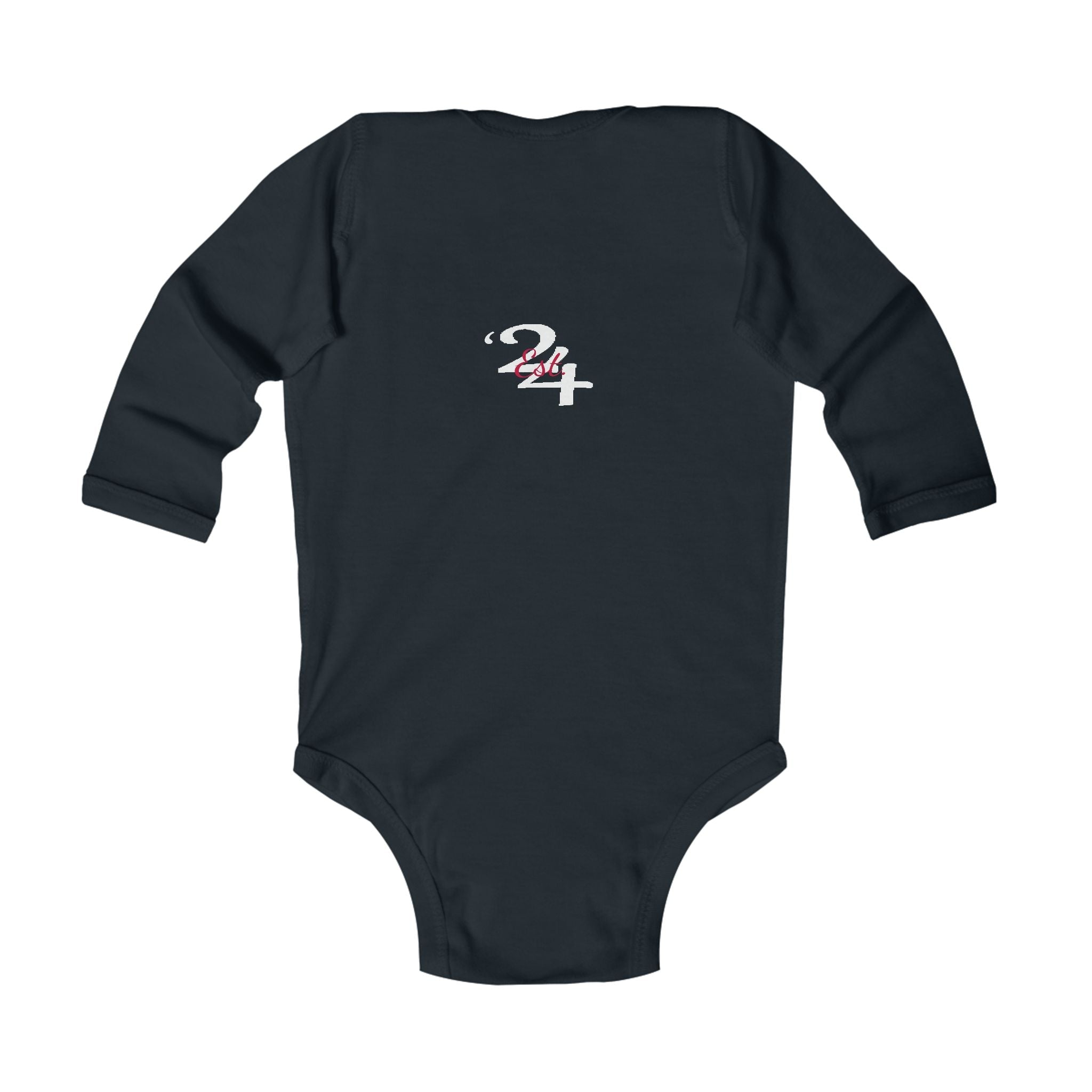 Infant Bodysuit — '314 Originals' Long Sleeve Baby Onesie (Grey) - 314 Originals