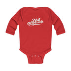 Infant Bodysuit — '314 Originals' Long Sleeve Baby Onesie (Grey) - 314 Originals