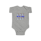 Infant Bodysuit — "Poppin' Bottles" Cute Baby Bottle Graphic Onesie - 314 Originals
