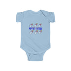 Infant Bodysuit — "Poppin' Bottles" Cute Baby Bottle Graphic Onesie - 314 Originals