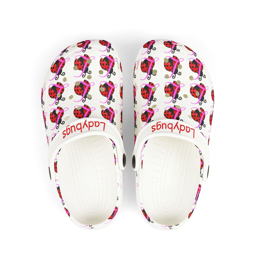Kids Ladybug Clogs — Printed EVA Foam Garden Shoes for Toddlers & Kids - 314 Originals