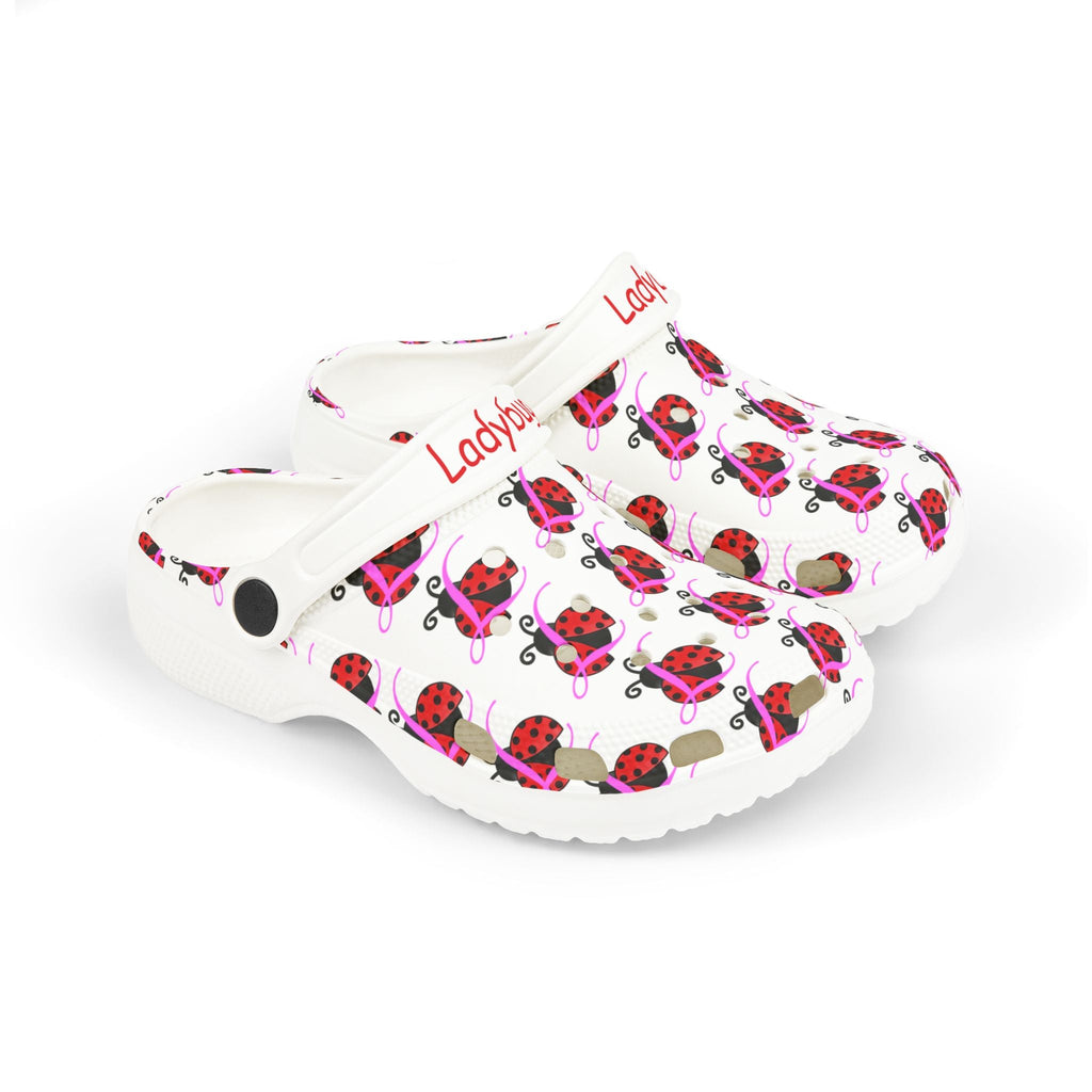 Kids Ladybug Clogs — Printed EVA Foam Garden Shoes for Toddlers & Kids - 314 Originals