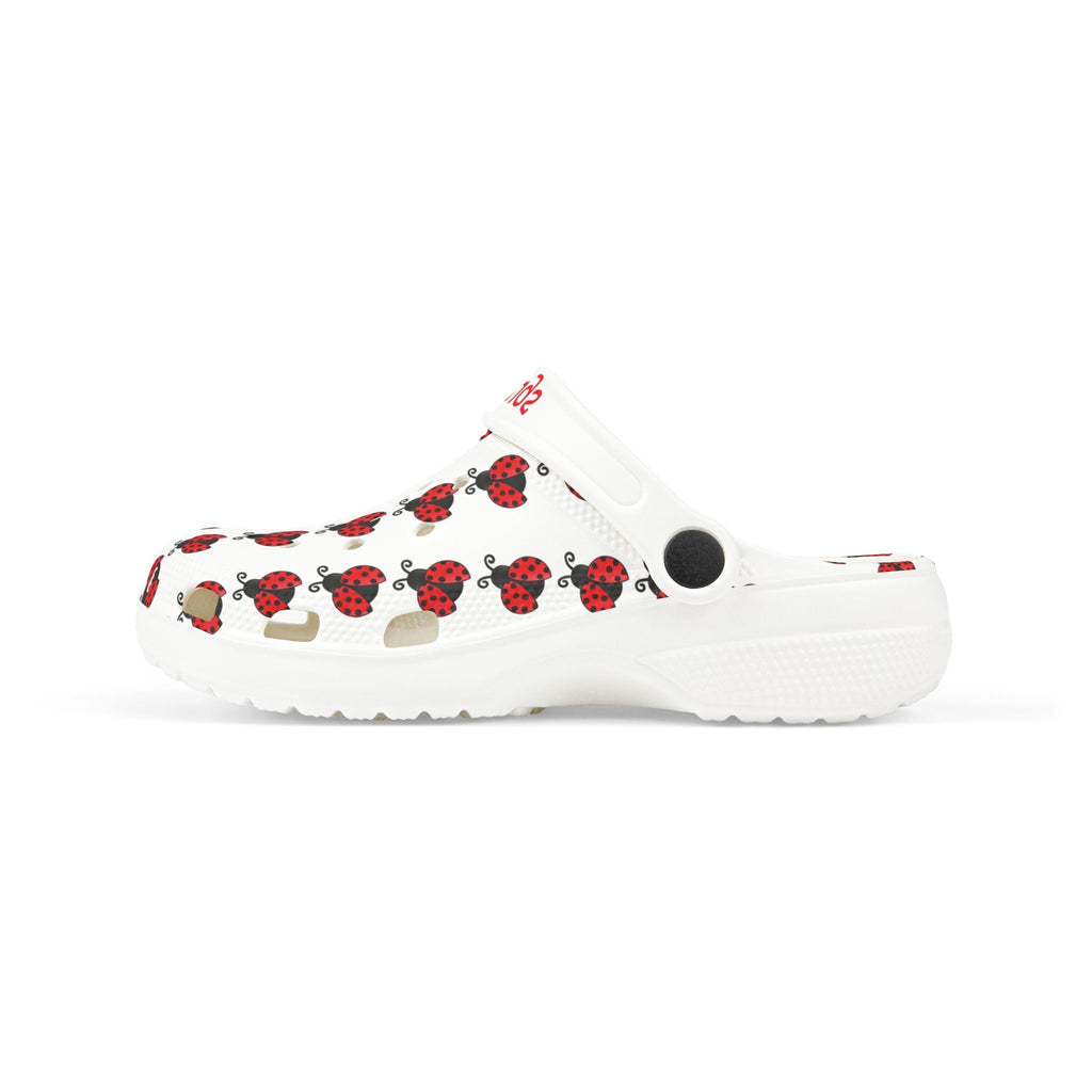 Kids Ladybug EVA Foam Clogs — Lightweight Slip-On Sandals with 'Ladybugs' Print - 314 Originals