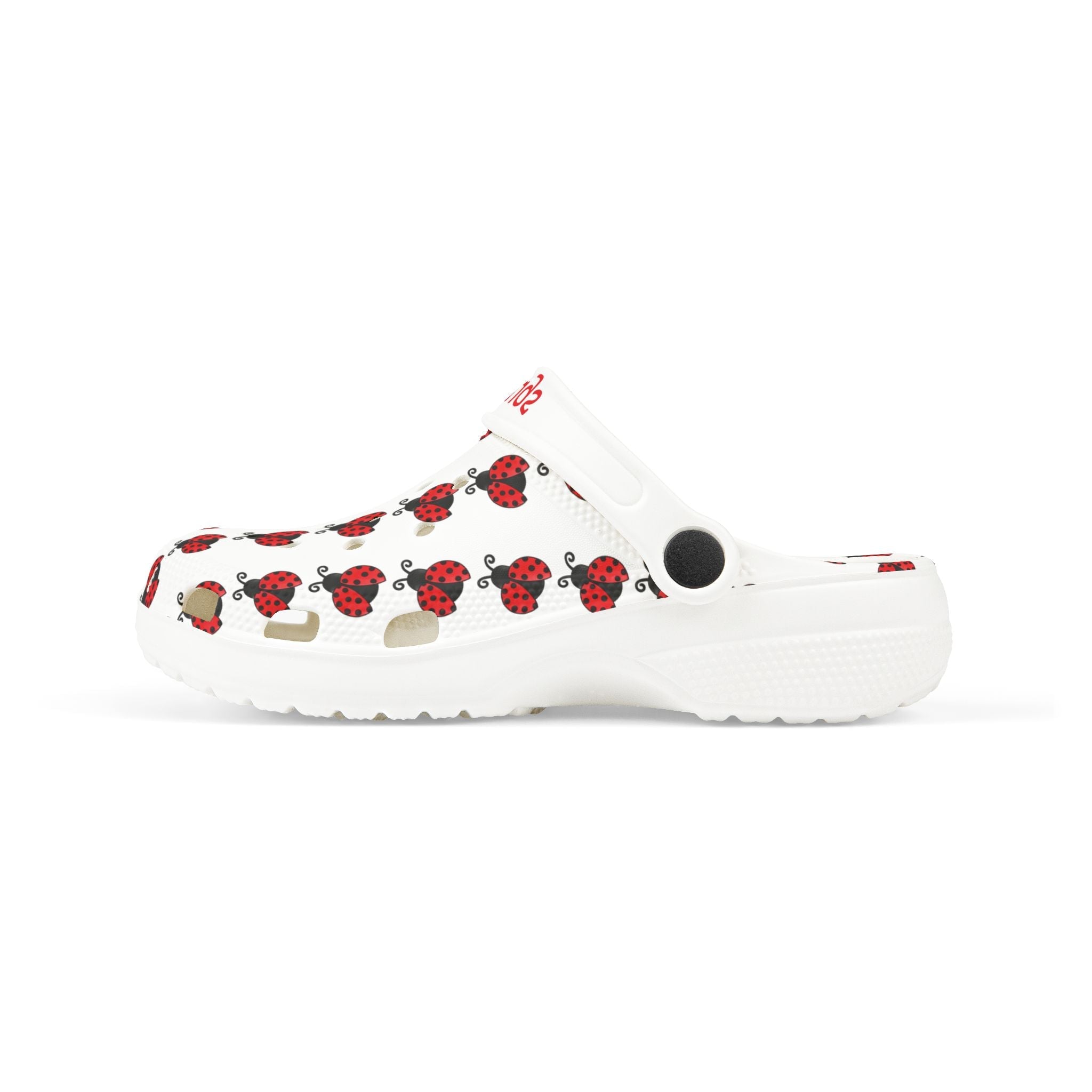 Kids Ladybug EVA Foam Clogs — Lightweight Slip-On Sandals with 'Ladybugs' Print - 314 Originals