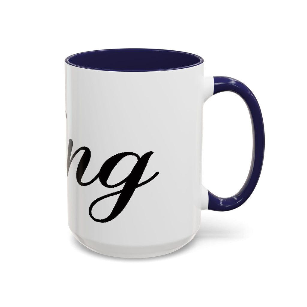 King Script Accent Coffee Mug — Crowned 'King' Ceramic Coffee Cup (11/15oz) - 314 Originals