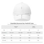 King's Gear Embroidered Crown Script Cap — 314 Original Closed-Back Structured Hat - 314 Originals