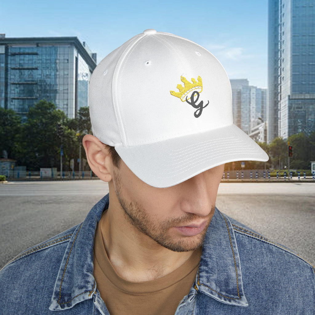King's Gear Embroidered Crown Script Cap — 314 Original Closed-Back Structured Hat - 314 Originals