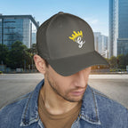 King's Gear Embroidered Crown Script Cap — 314 Original Closed-Back Structured Hat - 314 Originals