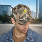 King's Gear Embroidered Crown Script Cap — 314 Original Closed-Back Structured Hat - 314 Originals