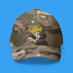 King's Gear Embroidered Crown Script Cap — 314 Original Closed-Back Structured Hat - 314 Originals