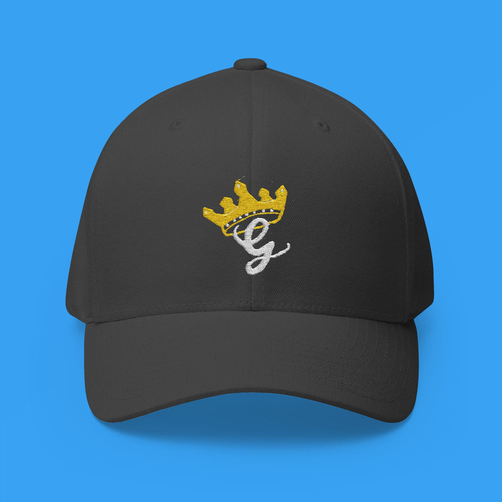 King's Gear Embroidered Crown Script Cap — 314 Original Closed-Back Structured Hat - 314 Originals