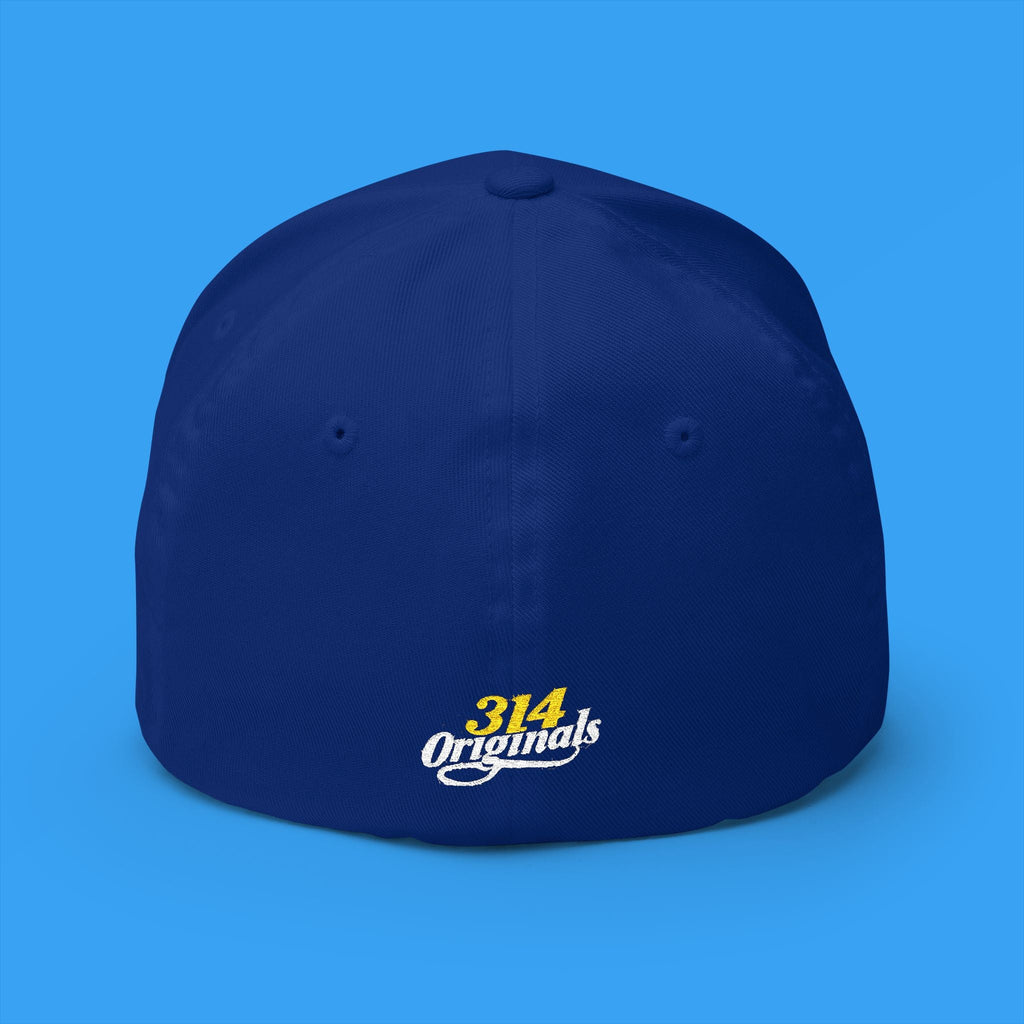 King's Gear Embroidered Crown Script Cap — 314 Original Closed-Back Structured Hat - 314 Originals