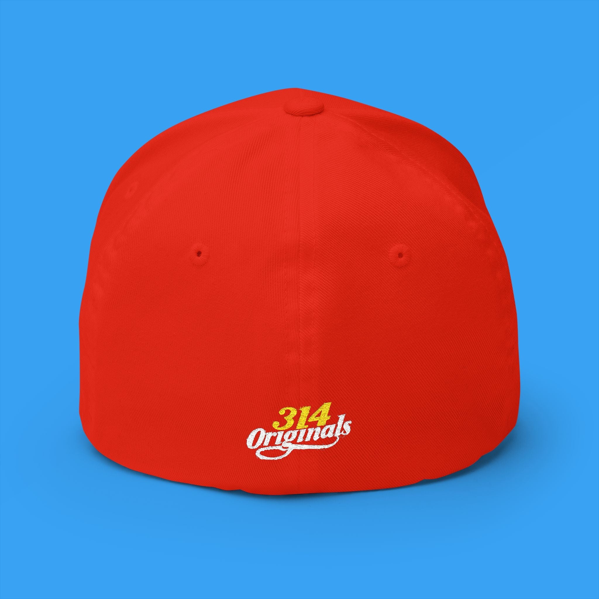 King's Gear Embroidered Crown Script Cap — 314 Original Closed-Back Structured Hat - 314 Originals