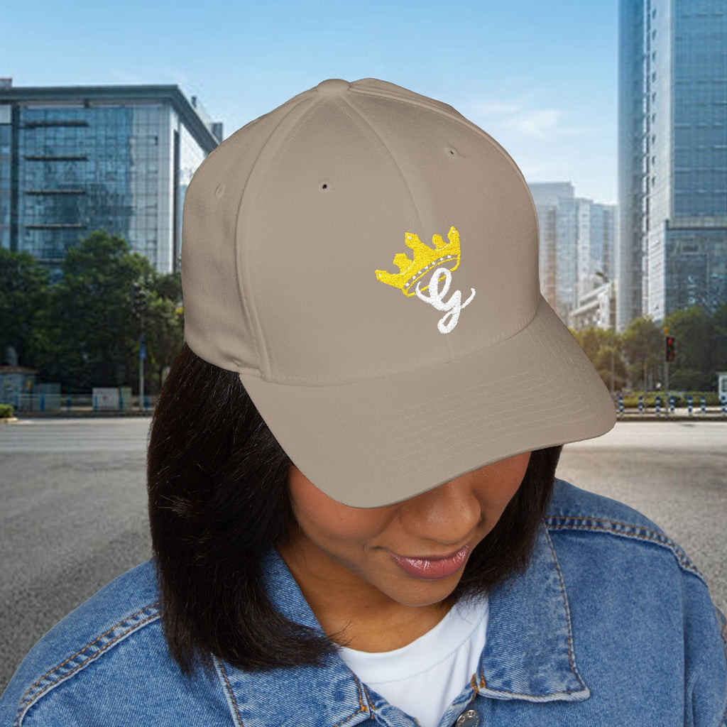 King's Gear Embroidered Crown Script Cap — 314 Original Closed-Back Structured Hat - 314 Originals