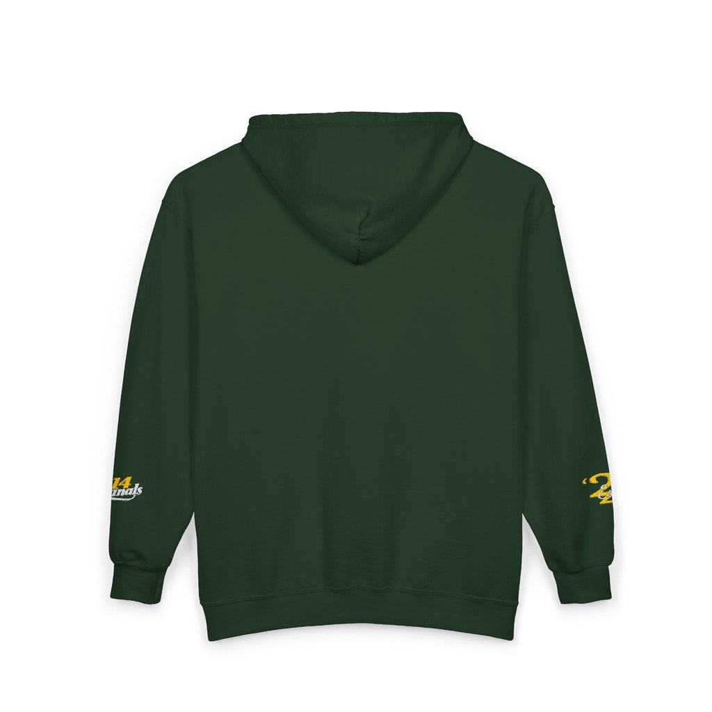 King's Gear Zip Hoodie — Full‑Zip with Gold Crown Emblem - 314 Originals