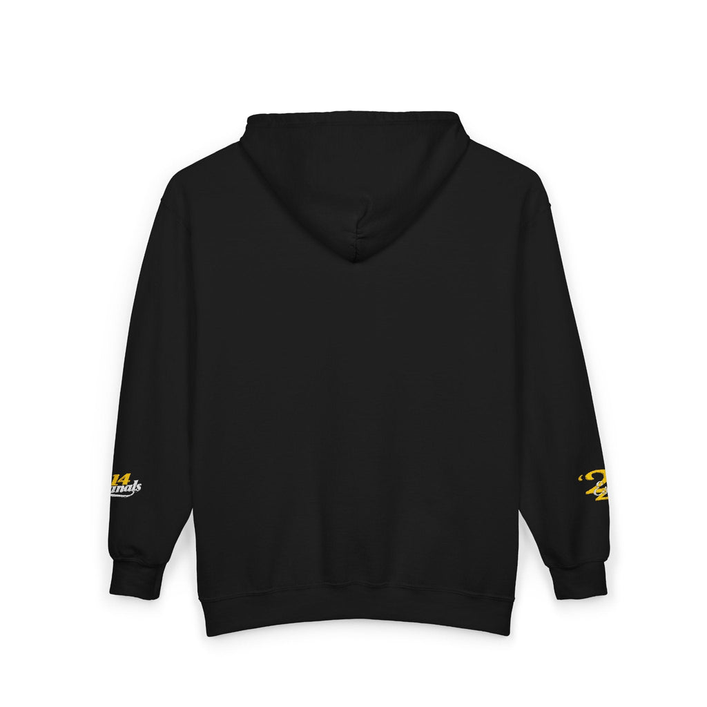 King's Gear Zip Hoodie — Full‑Zip with Gold Crown Emblem - 314 Originals
