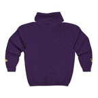 King's Gear Zip Hoodie — Full‑Zip with Gold Crown Emblem - 314 Originals