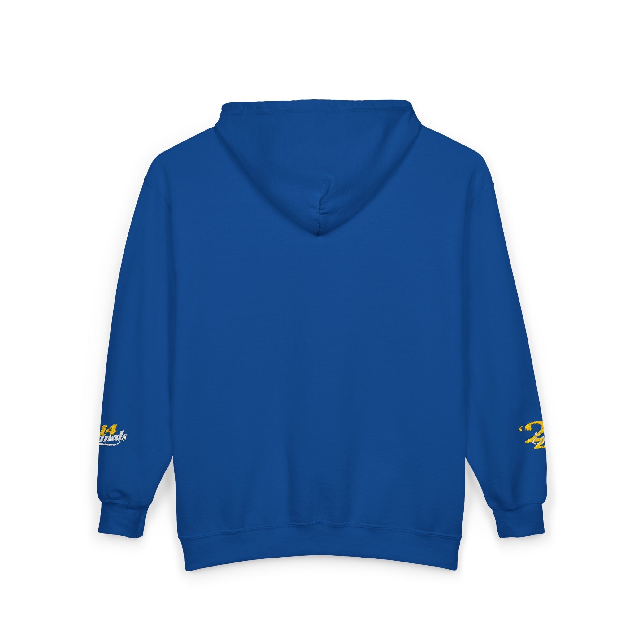King's Gear Zip Hoodie — Full‑Zip with Gold Crown Emblem - 314 Originals