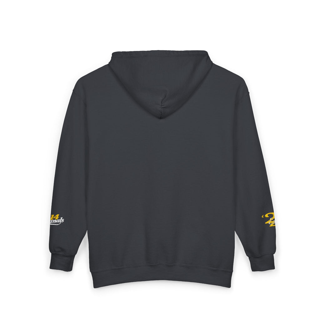 King's Gear Zip Hoodie — Full‑Zip with Gold Crown Emblem - 314 Originals