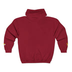 King's Gear Zip Hoodie — Full‑Zip with Gold Crown Emblem - 314 Originals