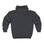 King's Gear Zip Hoodie — Full‑Zip with Gold Crown Emblem - 314 Originals