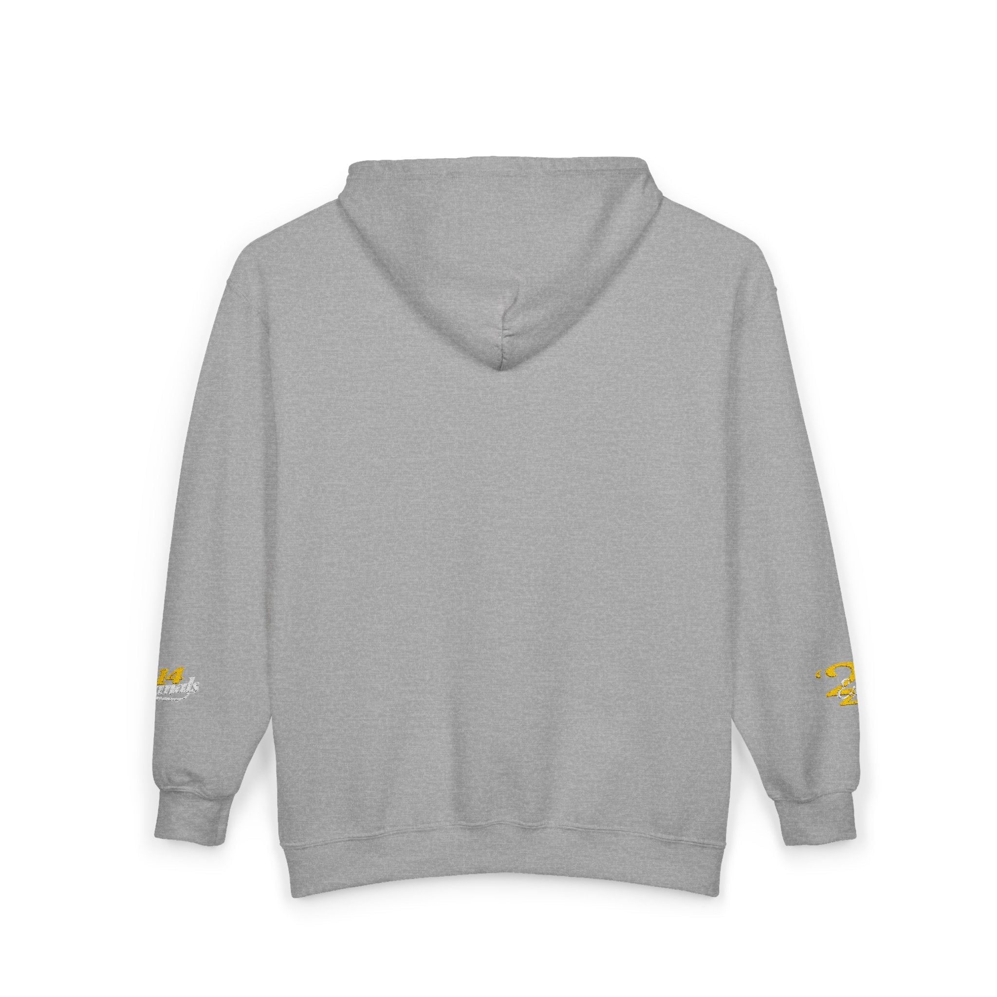 King's Gear Zip Hoodie — Full‑Zip with Gold Crown Emblem - 314 Originals