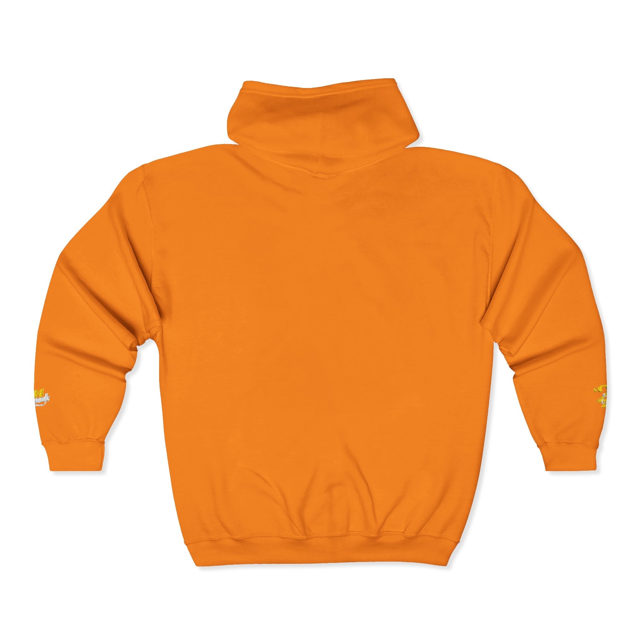 King's Gear Zip Hoodie — Full‑Zip with Gold Crown Emblem - 314 Originals