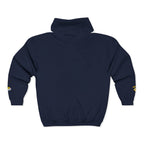 King's Gear Zip Hoodie — Full‑Zip with Gold Crown Emblem - 314 Originals
