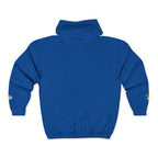 King's Gear Zip Hoodie — Full‑Zip with Gold Crown Emblem - 314 Originals