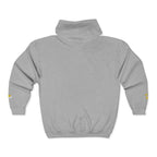 King's Gear Zip Hoodie — Full‑Zip with Gold Crown Emblem - 314 Originals