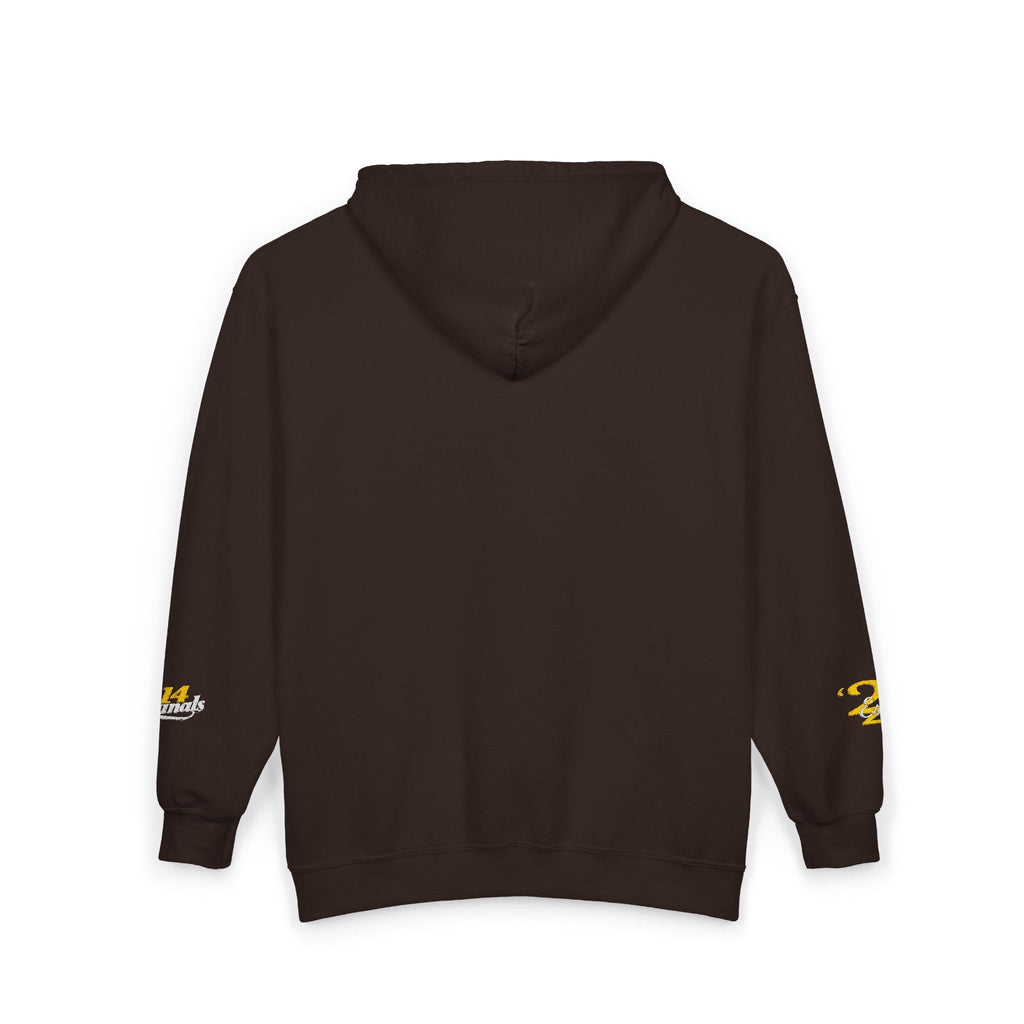 King's Gear Zip Hoodie — Full‑Zip with Gold Crown Emblem - 314 Originals