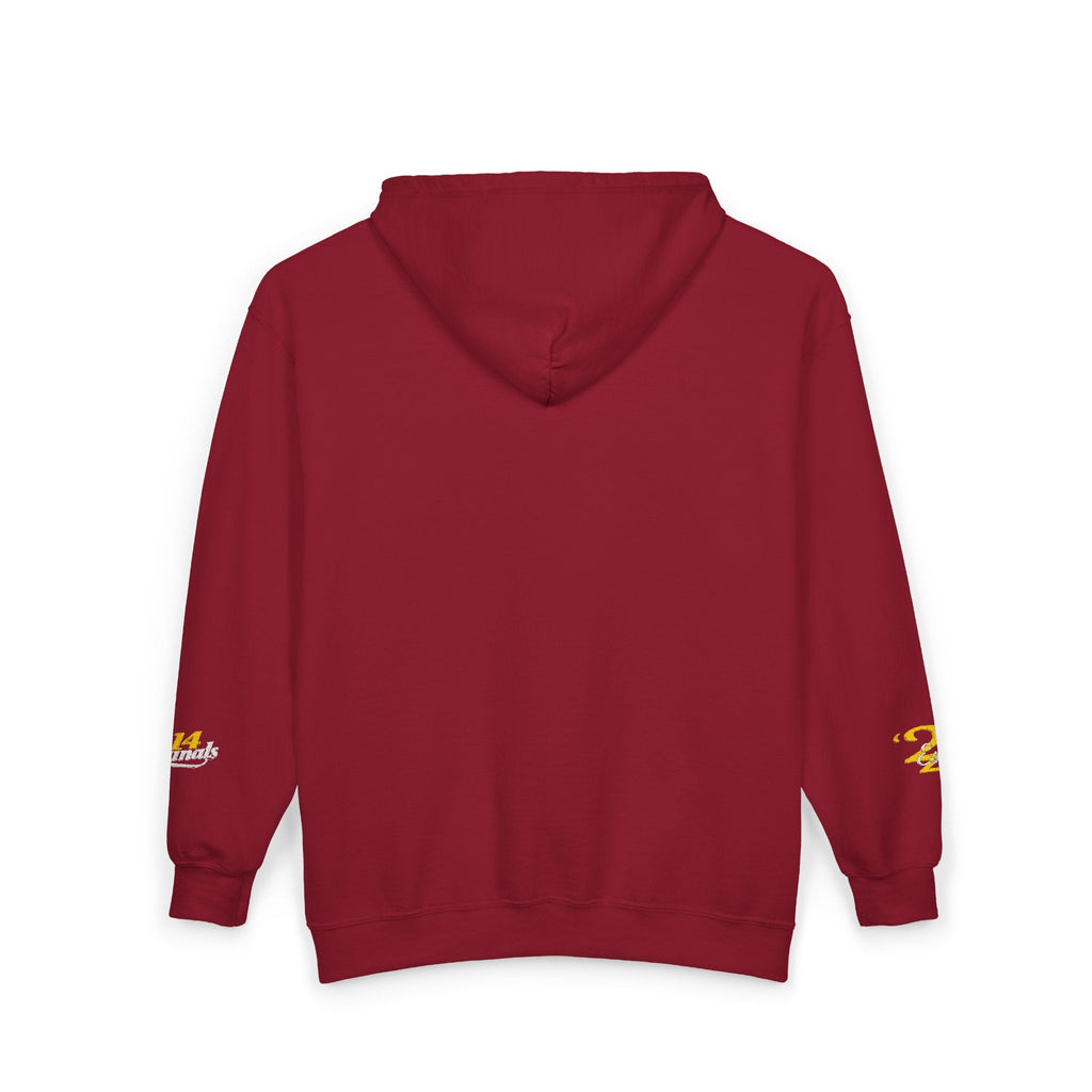 King's Gear Zip Hoodie — Full‑Zip with Gold Crown Emblem - 314 Originals