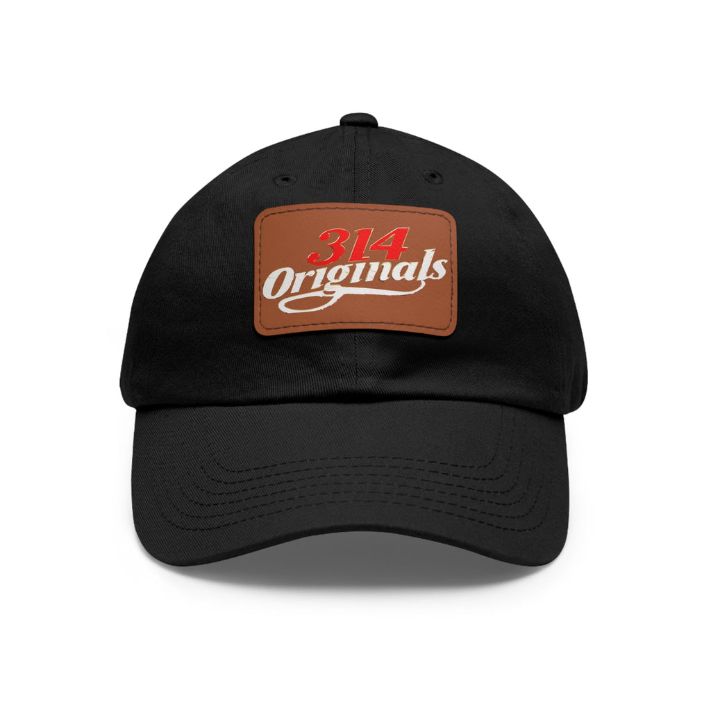 Leather Patch Dad Hat — "314 Originals" Retro Baseball Cap - 314 Originals