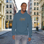 Legend Script Hoodie-Cozy Pullover with Gold Text - 314 Originals